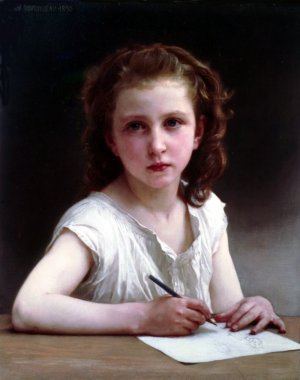 Main Product Photo of A Calling Painting by William-Adolphe Bouguereau