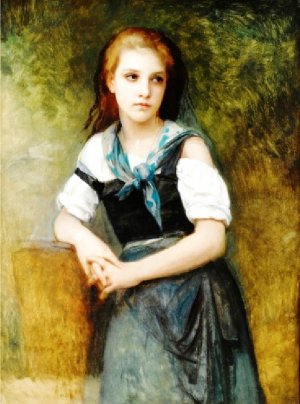 Main Product Photo of A Study for The Secret Painting by William-Adolphe Bouguereau