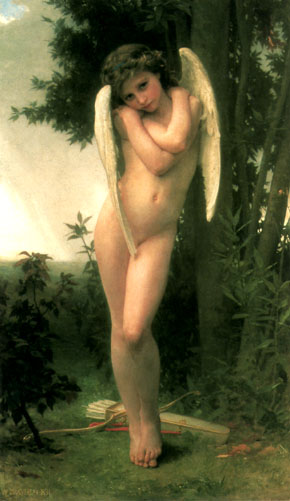 Main Product Photo of Cupidon also known as Cupid Painting by William-Adolphe Bouguereau