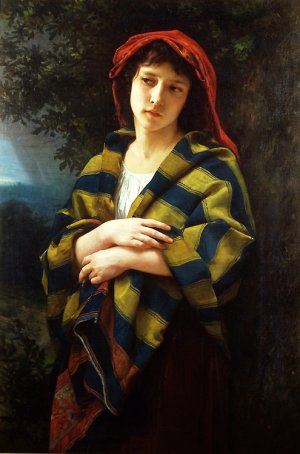 Main Product Photo of During the Storm Painting by William-Adolphe Bouguereau