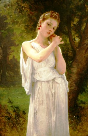 Main Product Photo of Earrings Painting by William-Adolphe Bouguereau