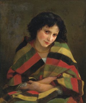 Main Product Photo of Frileuse Painting by William-Adolphe Bouguereau