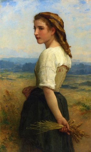 Main Product Photo of Gleaners Painting by William-Adolphe Bouguereau