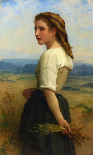 Gleaners by William-Adolphe Bouguereau - Hand-Painted Oil Painting Reproduction