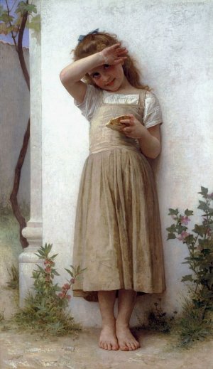 Main Product Photo of In Penitence Painting by William-Adolphe Bouguereau