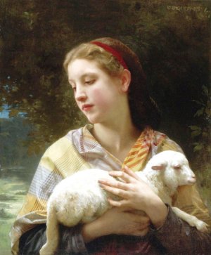 Main Product Photo of Innocence Painting by William-Adolphe Bouguereau