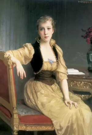 Lady Maxwell by William-Adolphe Bouguereau Artwork