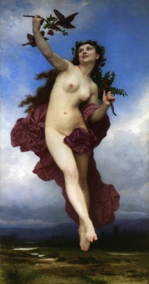 Main Product Photo of Le Jour Painting by William-Adolphe Bouguereau