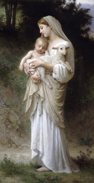 L'Innocence (also known as Innocence) by William-Adolphe Bouguereau Artwork