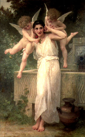 L'innocence by William-Adolphe Bouguereau Artwork