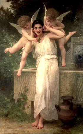 L'innocence by William-Adolphe Bouguereau Artwork