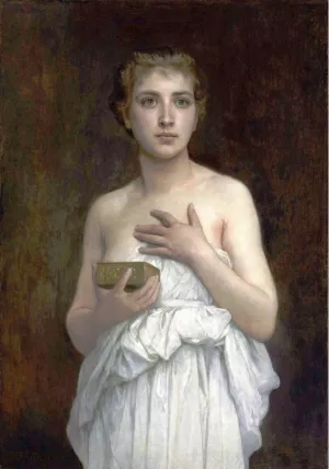 Pandora by William-Adolphe Bouguereau - Hand-Painted Oil Painting Reproduction