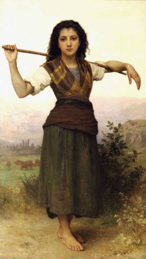 Main Product Photo of Pastorale Painting by William-Adolphe Bouguereau