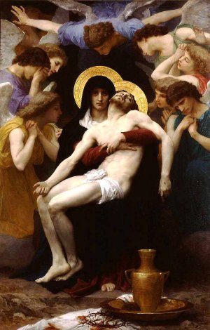 Pieta by William-Adolphe Bouguereau Artwork