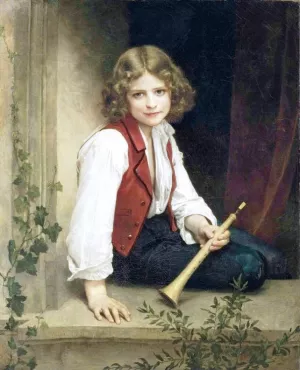 Pifferaro by William-Adolphe Bouguereau Artwork