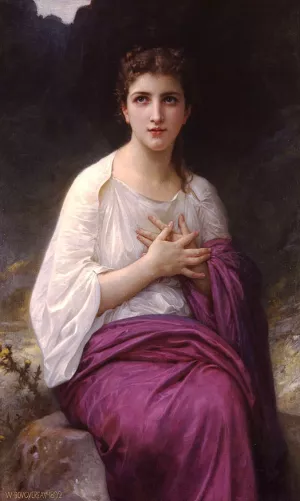 Psyche by William-Adolphe Bouguereau - Hand-Painted Oil Painting Reproduction