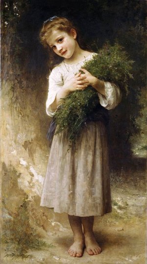 Main Product Photo of Returned from the Fields Painting by William-Adolphe Bouguereau