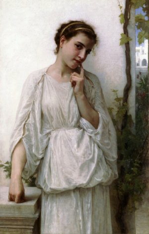 Main Product Photo of Revery Painting by William-Adolphe Bouguereau