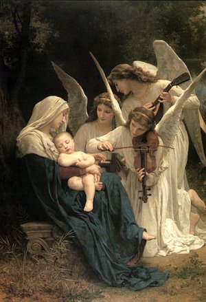 Song of the Angels by William-Adolphe Bouguereau Artwork