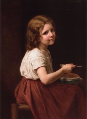 Main Product Photo of Soup Painting by William-Adolphe Bouguereau