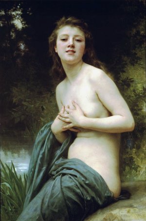 Main Product Photo of Spring Breeze Painting by William-Adolphe Bouguereau