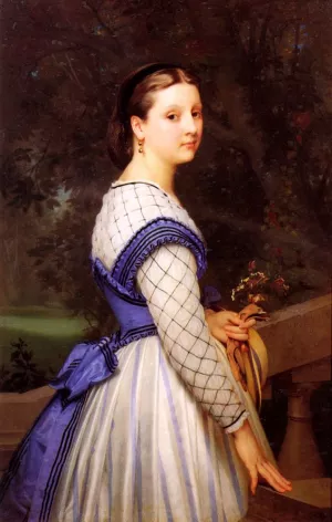 The Countess de Montholon by William-Adolphe Bouguereau Artwork