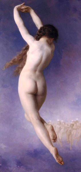 The Lost Pleiad by William-Adolphe Bouguereau Artwork