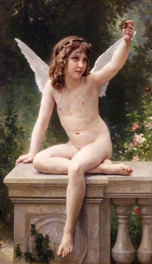 Main Product Photo of The Prisoner Painting by William-Adolphe Bouguereau